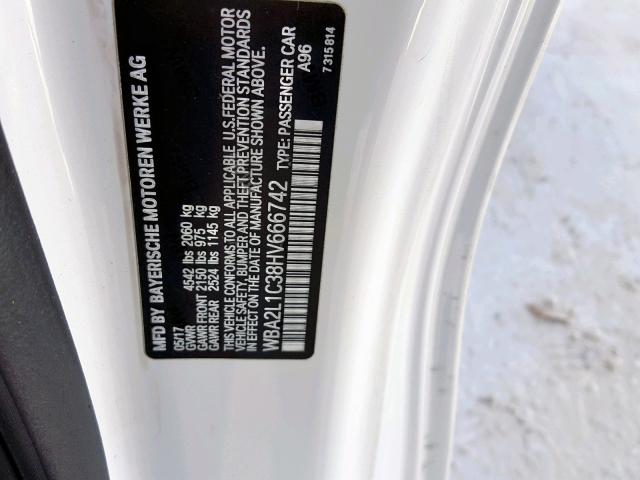 VIN 1HGCR3F80GA002855 2016 Honda Accord, Ex-L V-6 no.10