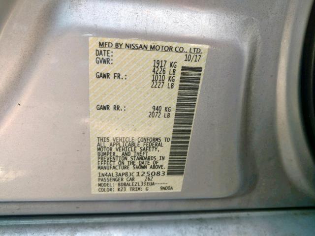 VIN 4T1BF1FK9HU722170 2017 Toyota Camry, SE no.10