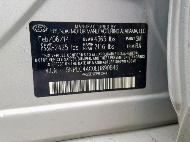 VIN 3FA6P0H77FR288136 2015 Ford Fusion, SE no.10