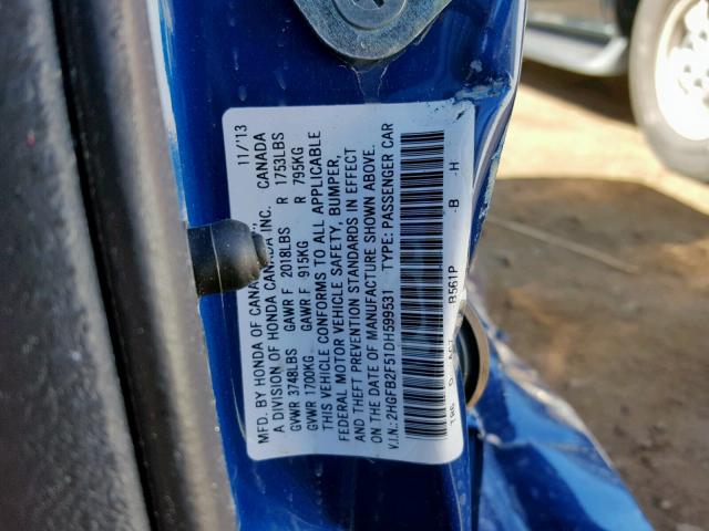 VIN 3FA6P0H7XHR327904 2017 Ford Fusion, SE no.10