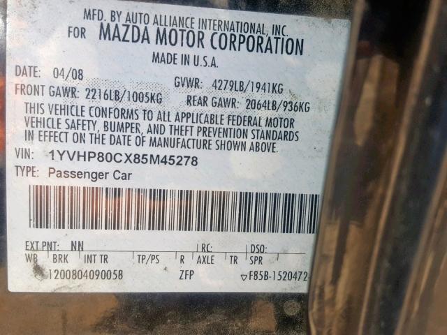 VIN 3FA6P0K97FR124444 2015 Ford Fusion, Titanium no.10