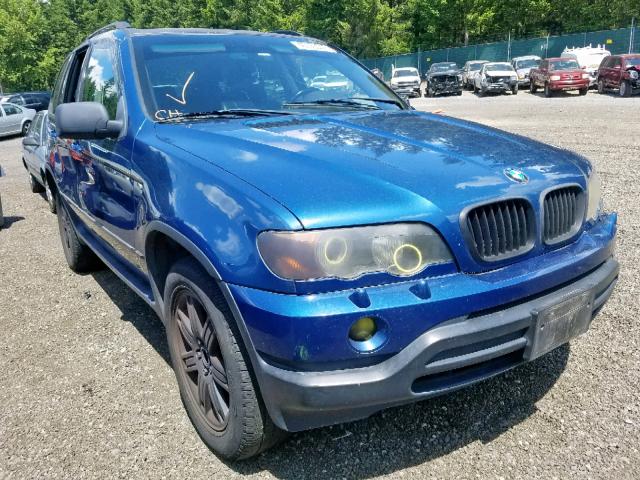 bmw x5 2002 vin 5uxfa53552lp33432