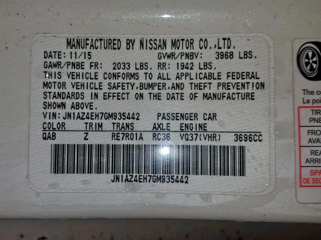 VIN 2T3DFREV6FW375579 2015 Toyota RAV4, Limited no.10