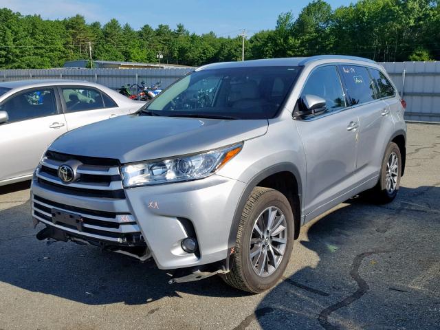 VIN 5TDHZRBH1MS544025 2021 Toyota Highlander, Xle no.2