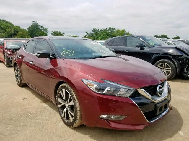 2017 nissan maxima maroon