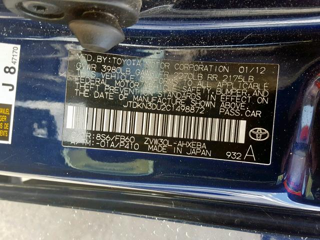 VIN 1N4AL3AP3GN314401 2016 Nissan Altima, 2.5 S no.10