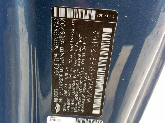 VIN 3FA6P0T93GR283056 2016 Ford Fusion, SE no.10