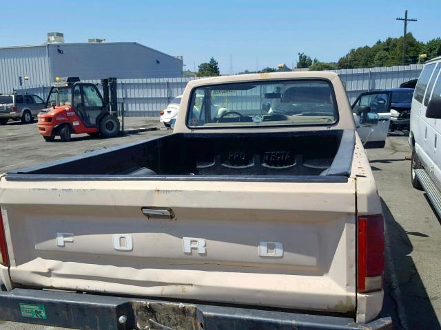 1986 Ford F150 Pickup 4 9l 6 Gas Beige للبيع Vallejo