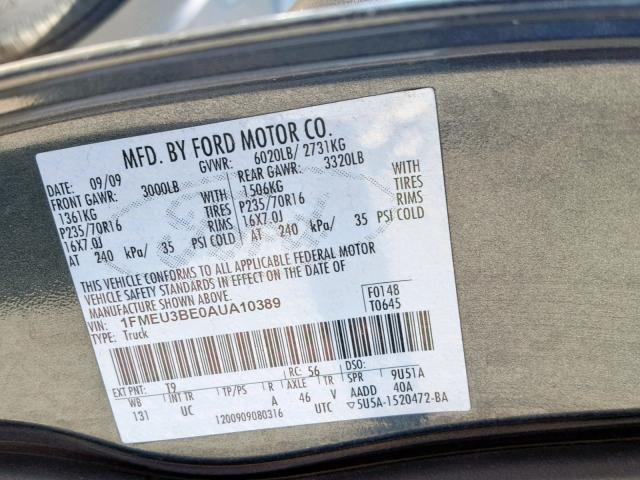 VIN 4T1BD1FK5FU148069 2015 Toyota Camry, Hybrid Xle no.10