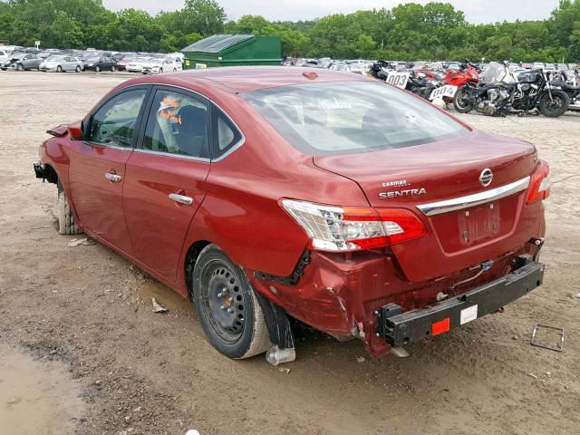 VIN 5YJ3E1EA1MF854816 2015 NISSAN SENTRA S no.3