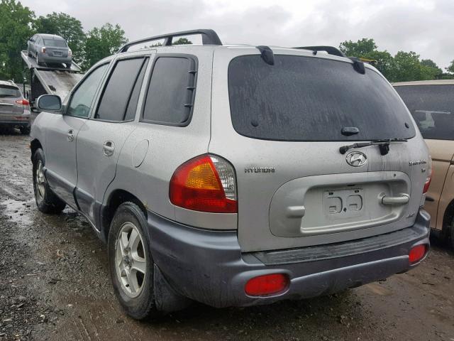hyundai santa fe 2003 vin km8sc73d23u382287