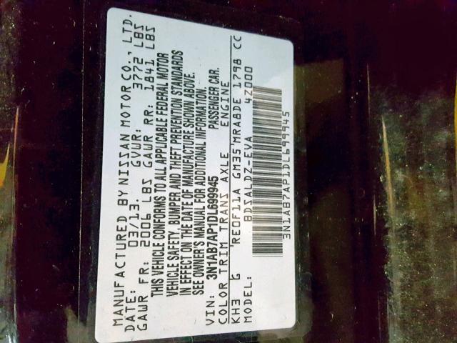 VIN 4T1BF1FK0GU253131 2016 Toyota Camry, SE no.10