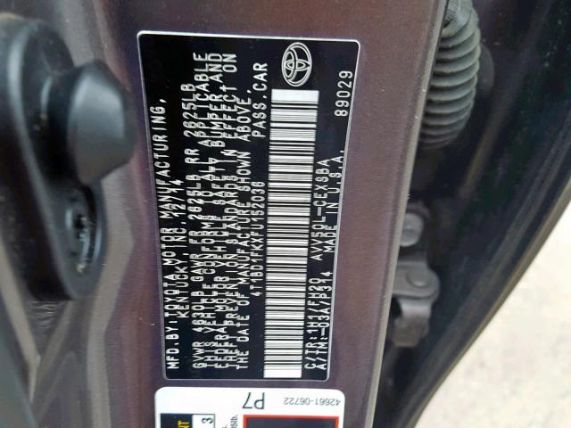 VIN 5UXWX9C56E0D13595 2014 BMW X3, Xdrive28I no.10