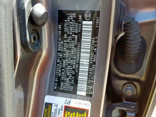 VIN 2T3BFREV5GW531331 2016 Toyota RAV4, LE no.10