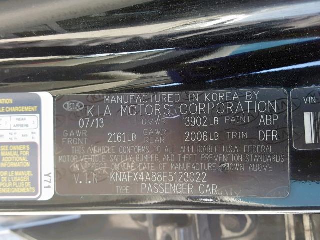 VIN 19XFC2F61LE019807 2020 Honda Civic, LX no.10