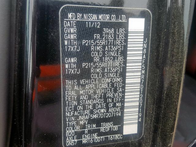 VIN 4T1G11AK5RU911024 2024 Toyota Camry, SE no.10