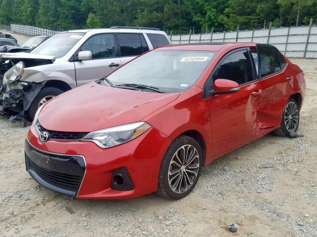 VIN 2T3WFREV3FW143028 2014 TOYOTA COROLLA L no.2