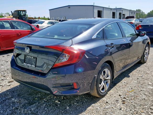 VIN 3MZBN1U72JM217651 2017 HONDA CIVIC LX no.4