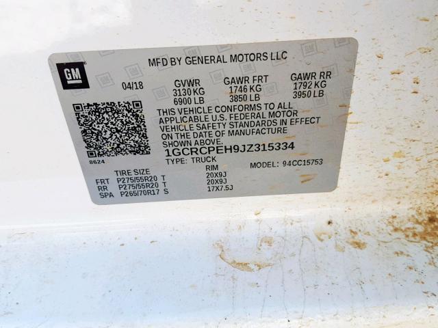 VIN 2T3W1RFVXLC063381 2020 Toyota RAV4, Xle no.10