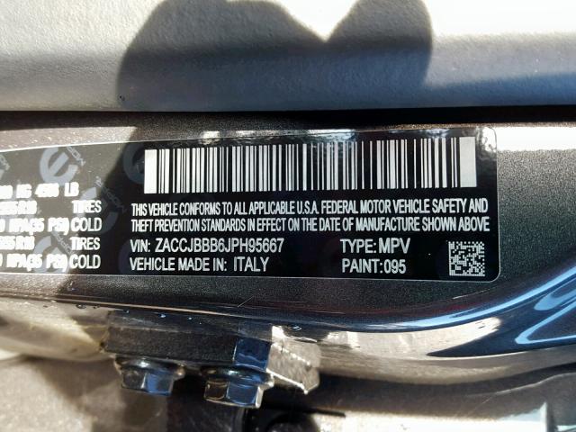 VIN 2FMPK4K94HBB98079 2017 Ford Edge, Titanium no.10