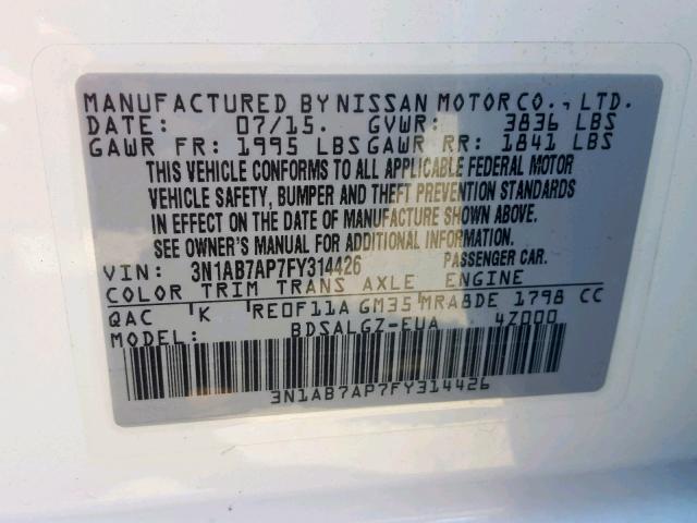 VIN JTMRFREVXDD015828 2013 Toyota RAV4, Xle no.10