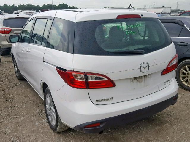 VIN WAUFGAFC7EN041195 2012 MAZDA 5 no.3