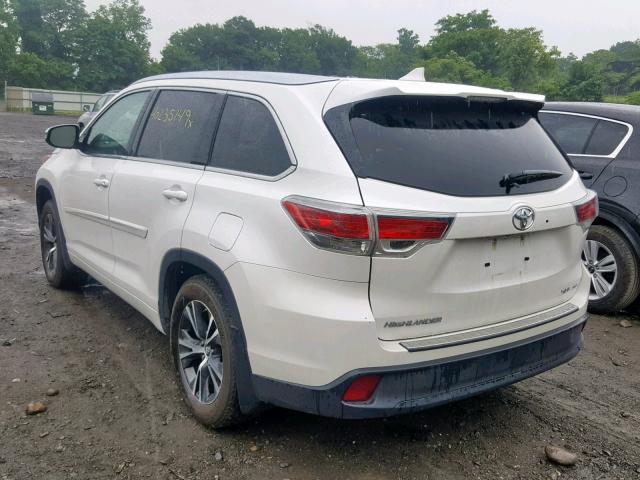 VIN 1HGCV1F36MA060730 2016 TOYOTA HIGHLANDER no.3