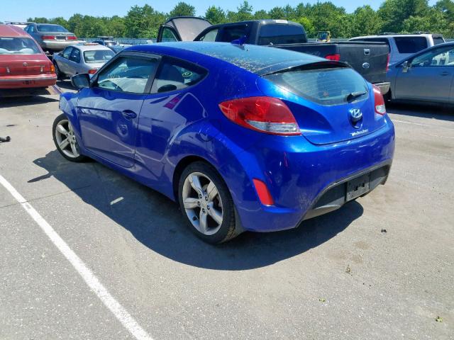 VIN WBA3A9G56DNP36995 2012 HYUNDAI VELOSTER no.3