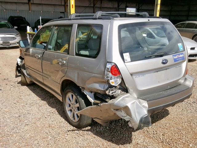 VIN 2HGFE4F87SH301042 2007 SUBARU FORESTER 2 no.3