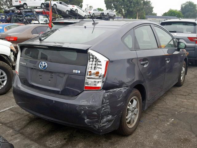 VIN KNAGM4A71F5643469 2010 TOYOTA PRIUS no.4