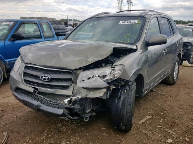 VIN 7MMVABAM9RN241135 2007 HYUNDAI SANTA FE G no.2