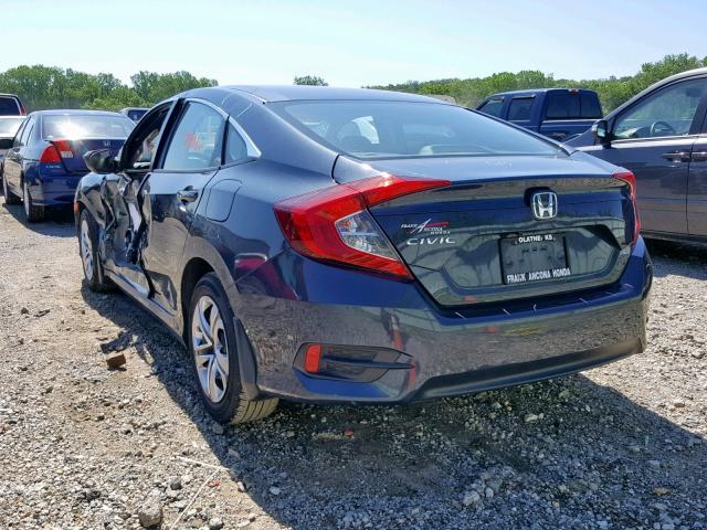 VIN 3MZBN1U72JM217651 2017 HONDA CIVIC LX no.3