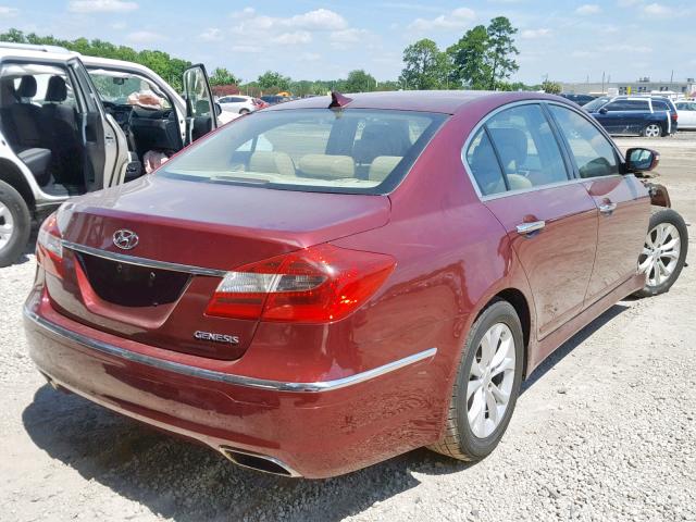 VIN JM3TCBCY9H0135160 2012 HYUNDAI GENESIS 3. no.4