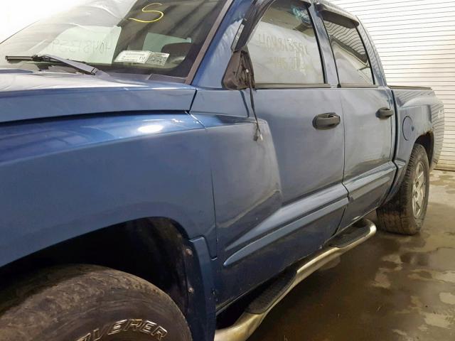 VIN 3GCPDBEK9NG513369 2006 DODGE DAKOTA QUA no.9