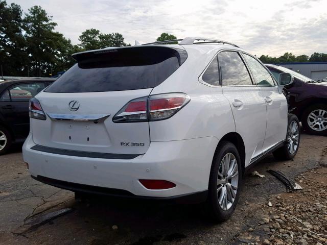 VIN WDC0J4KB2HF205342 2013 LEXUS RX 350 no.4