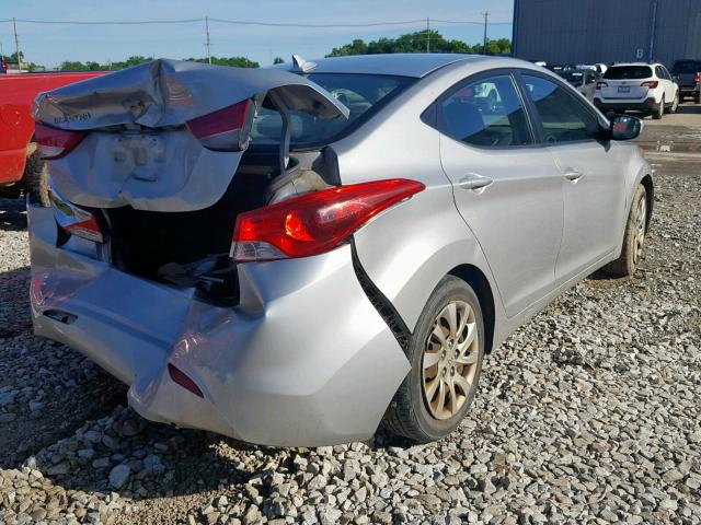 VIN 1FADP3F24EL347690 2014 Ford Focus, SE no.4