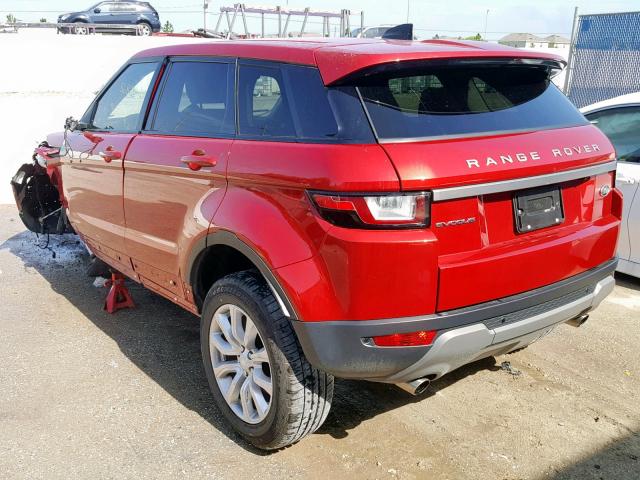 VIN 2T3C1RFV9PW248531 2019 LAND ROVER RANGE ROVE no.3