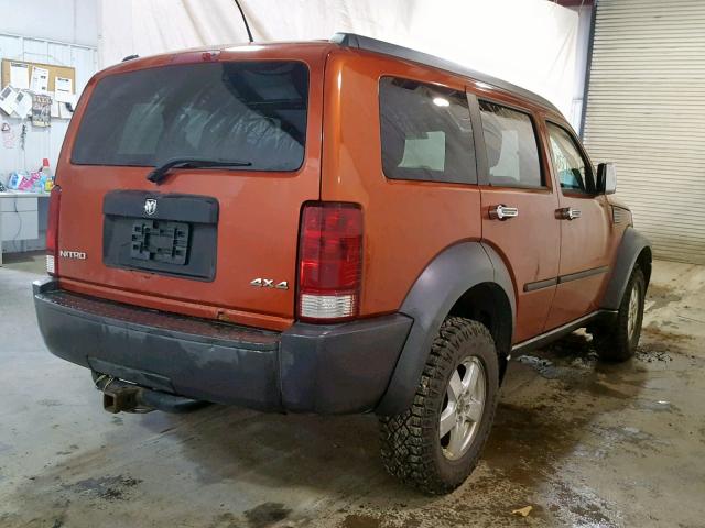 VIN WA1DGAFP1FA121950 2007 DODGE NITRO SXT no.4