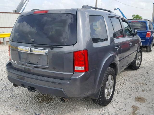 VIN 2T3P1RFV3KC007298 2011 HONDA PILOT EXLN no.4