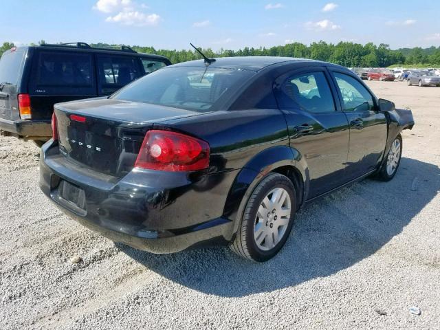 VIN 1FMSK8DH0MGB29916 2014 DODGE AVENGER SE no.4