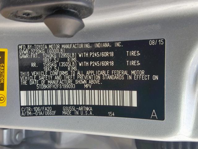 VIN JTDKN3DU4D5659913 2013 Toyota Prius, Two no.10