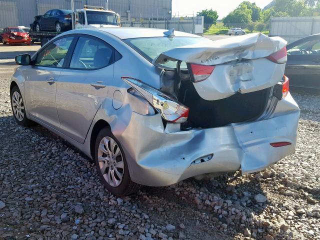 VIN 1FADP3F24EL347690 2014 Ford Focus, SE no.3