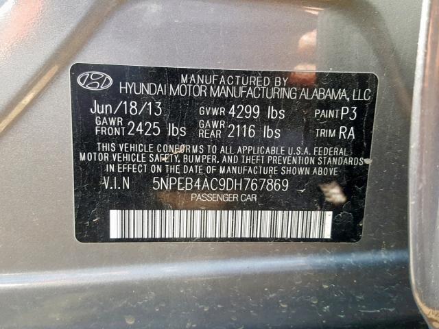 VIN 4T1BD1FK0HU208360 2017 Toyota Camry, Hybrid Xle no.10