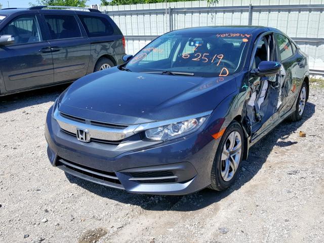 VIN 3MZBN1U72JM217651 2017 HONDA CIVIC LX no.2