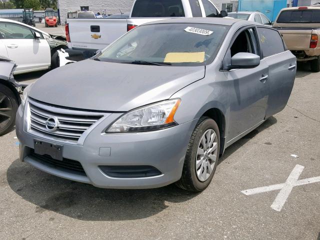 VIN 5NMS5CADXLH302400 2013 NISSAN SENTRA S no.2