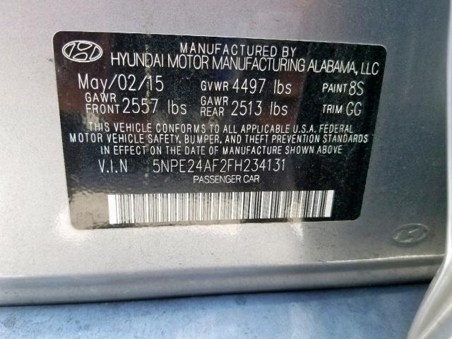 VIN 1N4BL4CV4PN406834 2023 Nissan Altima, Sr Fwd no.10