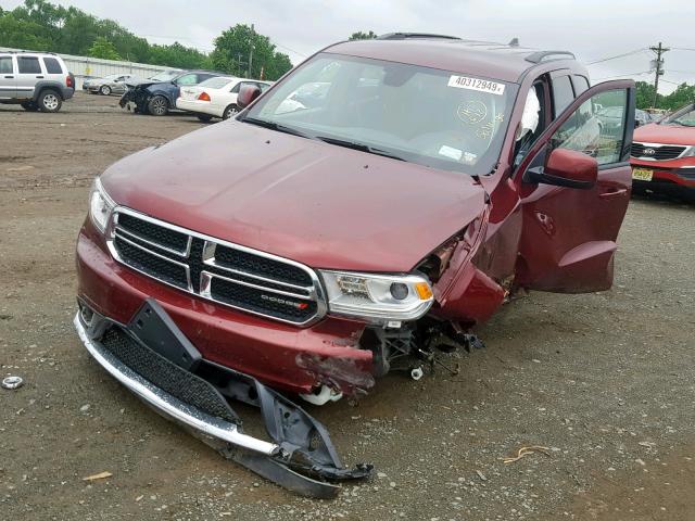 VIN 7SAYGDEF7PF876730 2019 DODGE DURANGO SX no.2