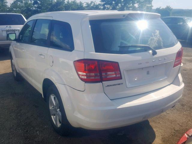 VIN JTJBARBZ1F2039132 2013 DODGE JOURNEY SE no.3