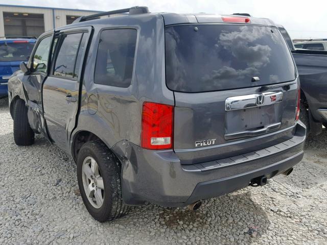 VIN 2T3P1RFV3KC007298 2011 HONDA PILOT EXLN no.3