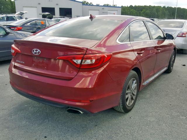 VIN SHHFK7H40LU414582 2015 HYUNDAI SONATA SE no.4